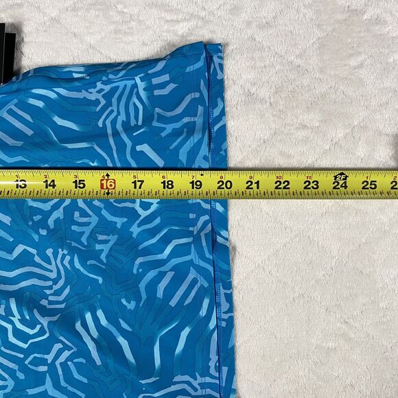 Nike Girl's Sz Small Standard Fit Dri-FIT Top Abstract Print Short Sleeve Shirt - Picture 5 of 5